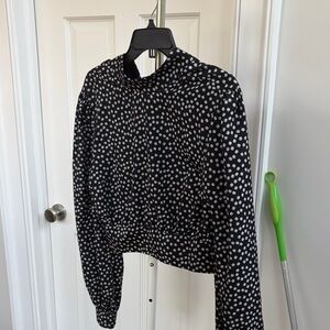 Chic Polka Dot Women's Blouse